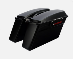 Hard bags with Black Latches For 94-13 Harley Touring & Softail models