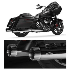 Top Gun Slip-Ons Touring Chrome 1995-2016 mf-7201501