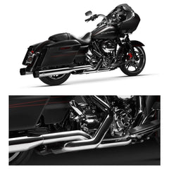 Pro Dual head pipes ChromeTouring 2009-2016 mf-7210605