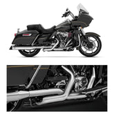 M8 Pro Dual head pipes Chrome Touring 2017- Up mf-7210905