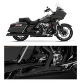 M8 Pro Dual head pipes Black Touring 2017- Up mf-7210906