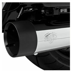 OVERSIZED 450 TITAN SLIP-ONS V16652 FINISH CHROME / BLACK