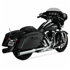 OVERSIZED 450 TITAN SLIP-ONS V16652 FINISH CHROME / BLACK