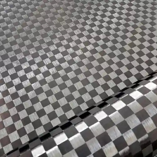 12K Carbon Checker / 12K Twill Weave Checker
