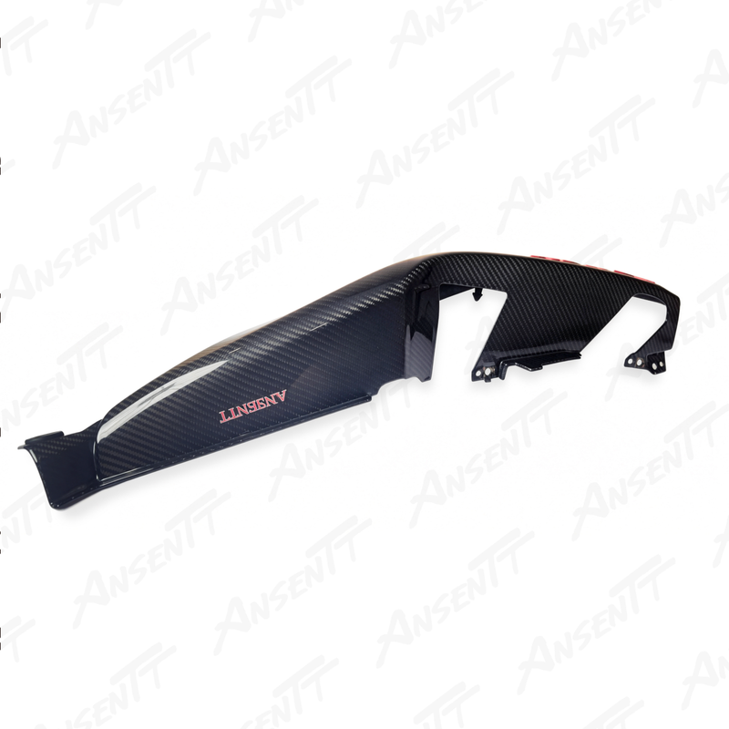 ANSENTT Carbon Fiber Motorcycle Frame Protection Cover for Yamaha XMAX 300 2023-2026 - 2x2 Twill Glossy