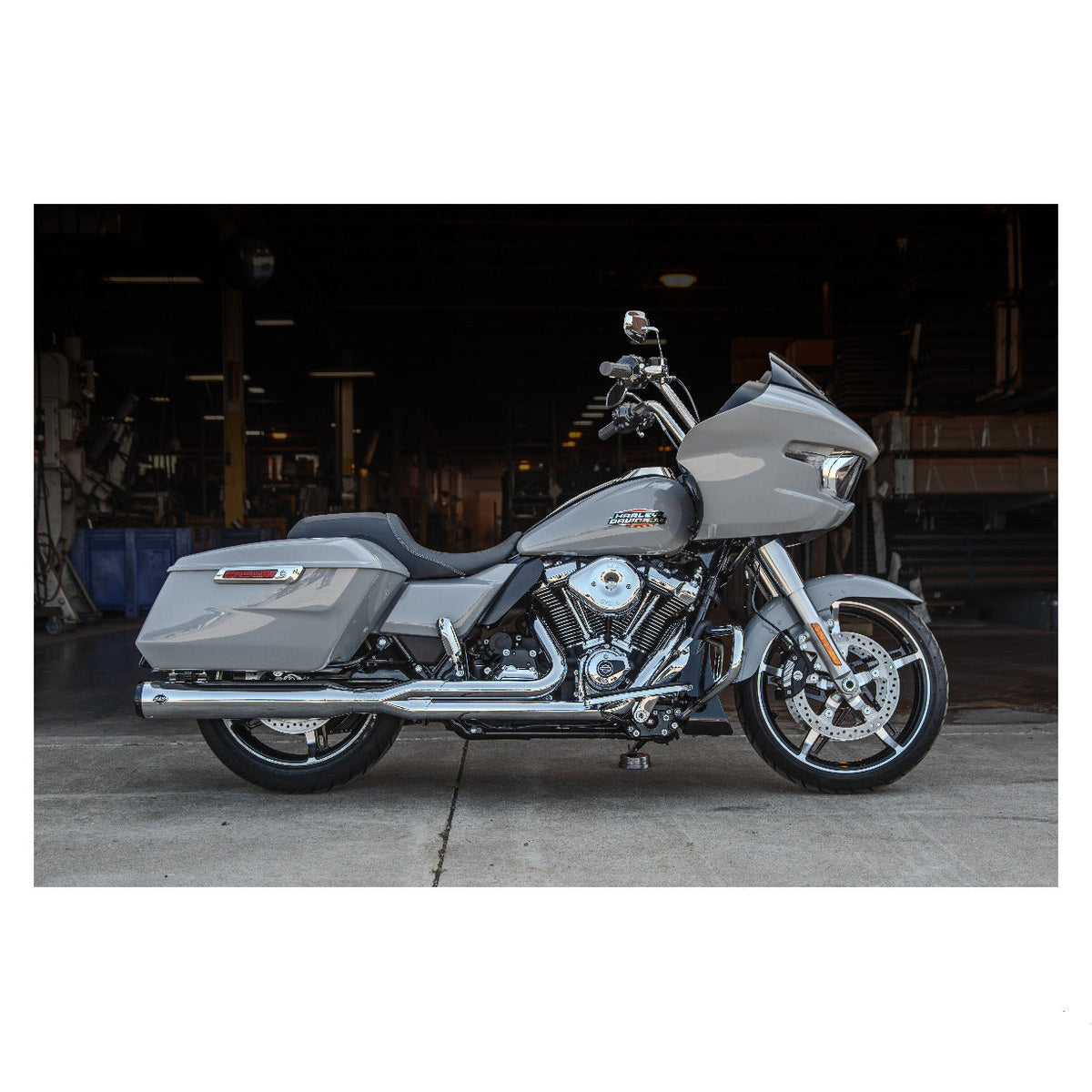 GNX 2-1 EXHAUST SYSTEM FOR M8 TOURING CHROME FINISH