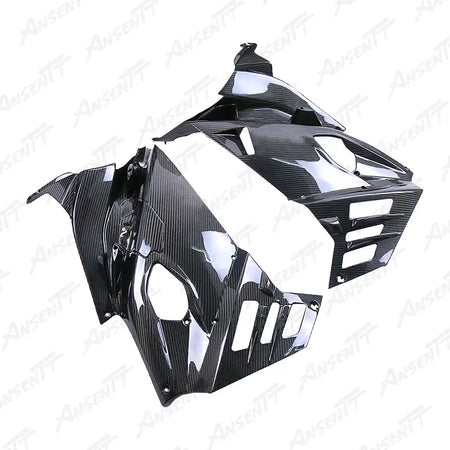Carbon Fiber Side Infill Panels (Pair) for Aprilia RS660 2021-2024 - 2x2 Twill Glossy