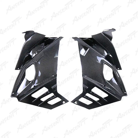 Carbon Fiber Side Infill Panels (Pair) for Aprilia RS660 2021-2024 - 2x2 Twill Glossy