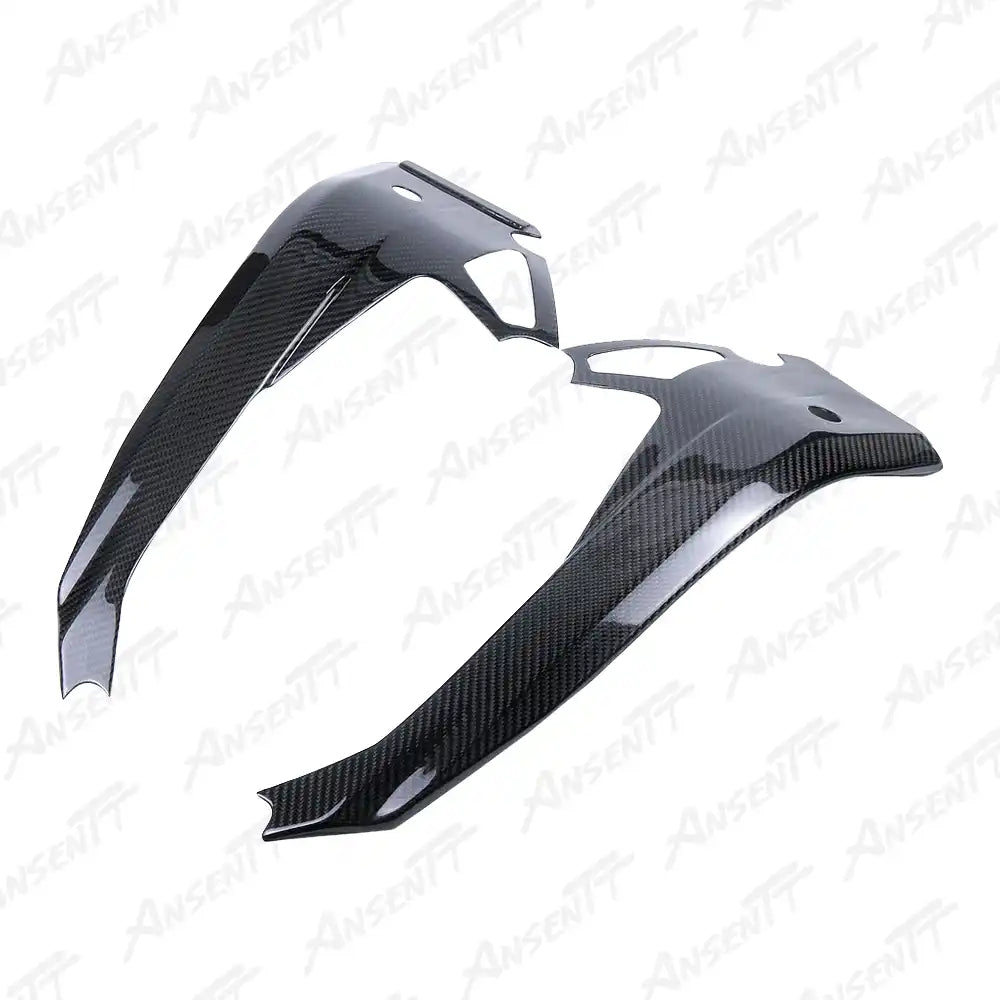 Carbon Fiber Frame Covers (Pair) for Aprilia RS660 2021-2024 - 2x2 Twill Glossy