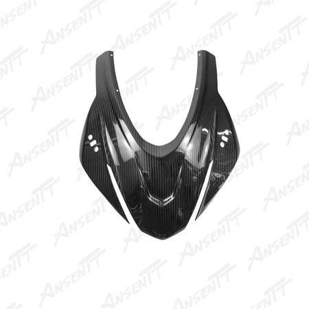 Carbon Fiber Front Upper Nose Fairing for Aprilia RS660 2021-2024 - 2x2 Twill Glossy