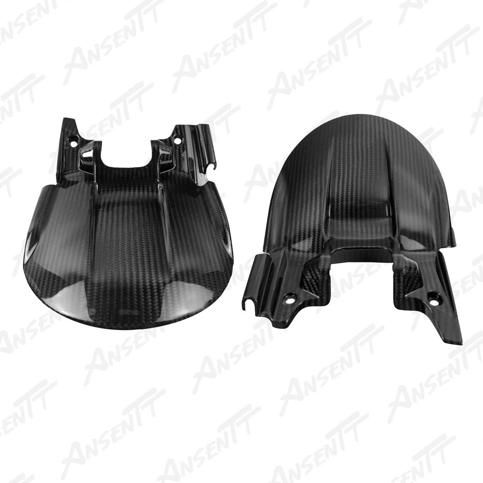 Carbon Fiber Rear Fender for Aprilia RS660 2021-2024 - 2x2 Twill Glossy