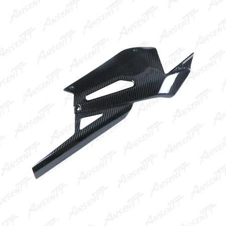 Carbon Fiber Swingarm Cover with Chain Guard for Aprilia RS660 2021-2024 - 2x2 Twill Glossy