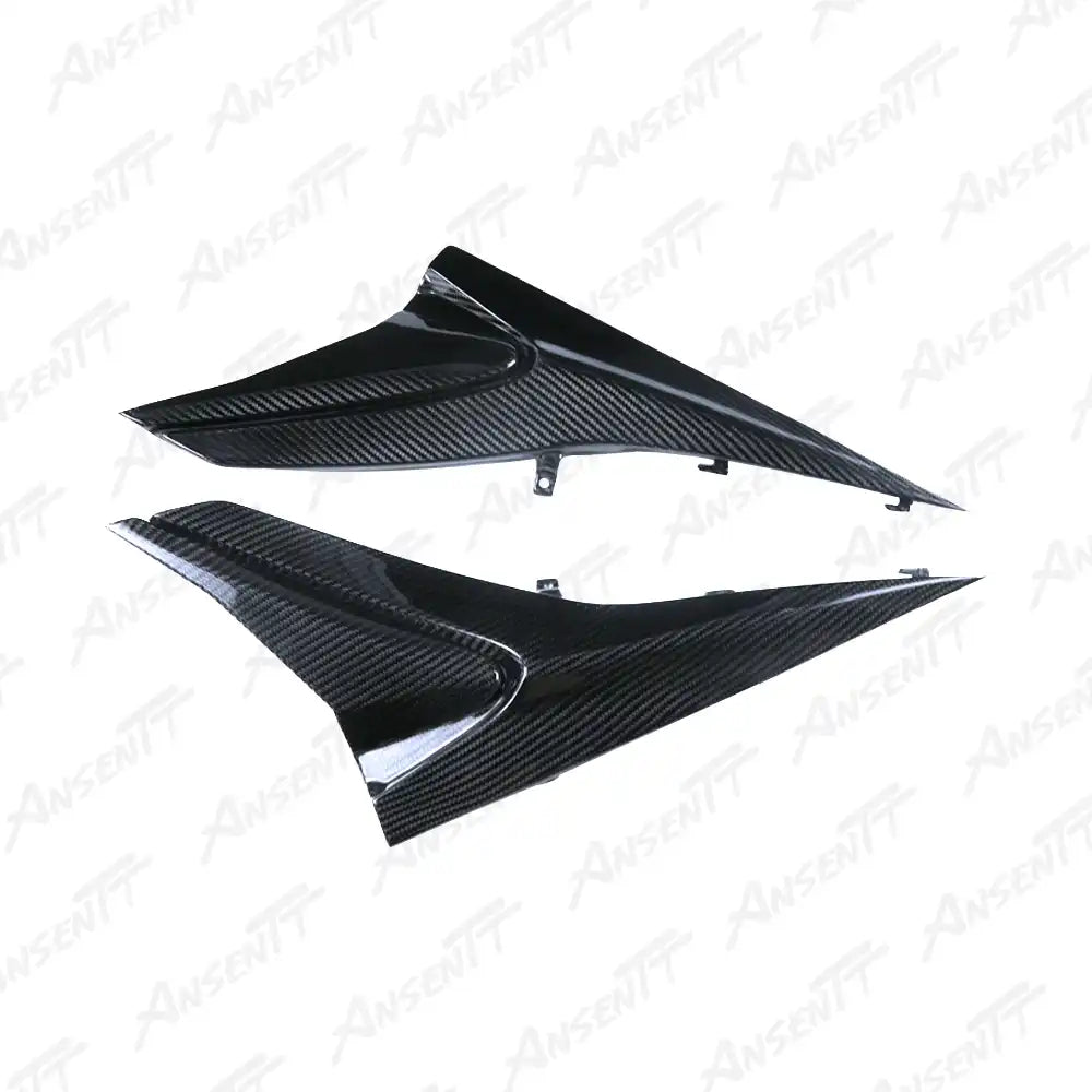 Carbon Fiber Under Seat Side Fairings (Pair) for Aprilia RS660 2021-2024 - 2x2 Twill Glossy