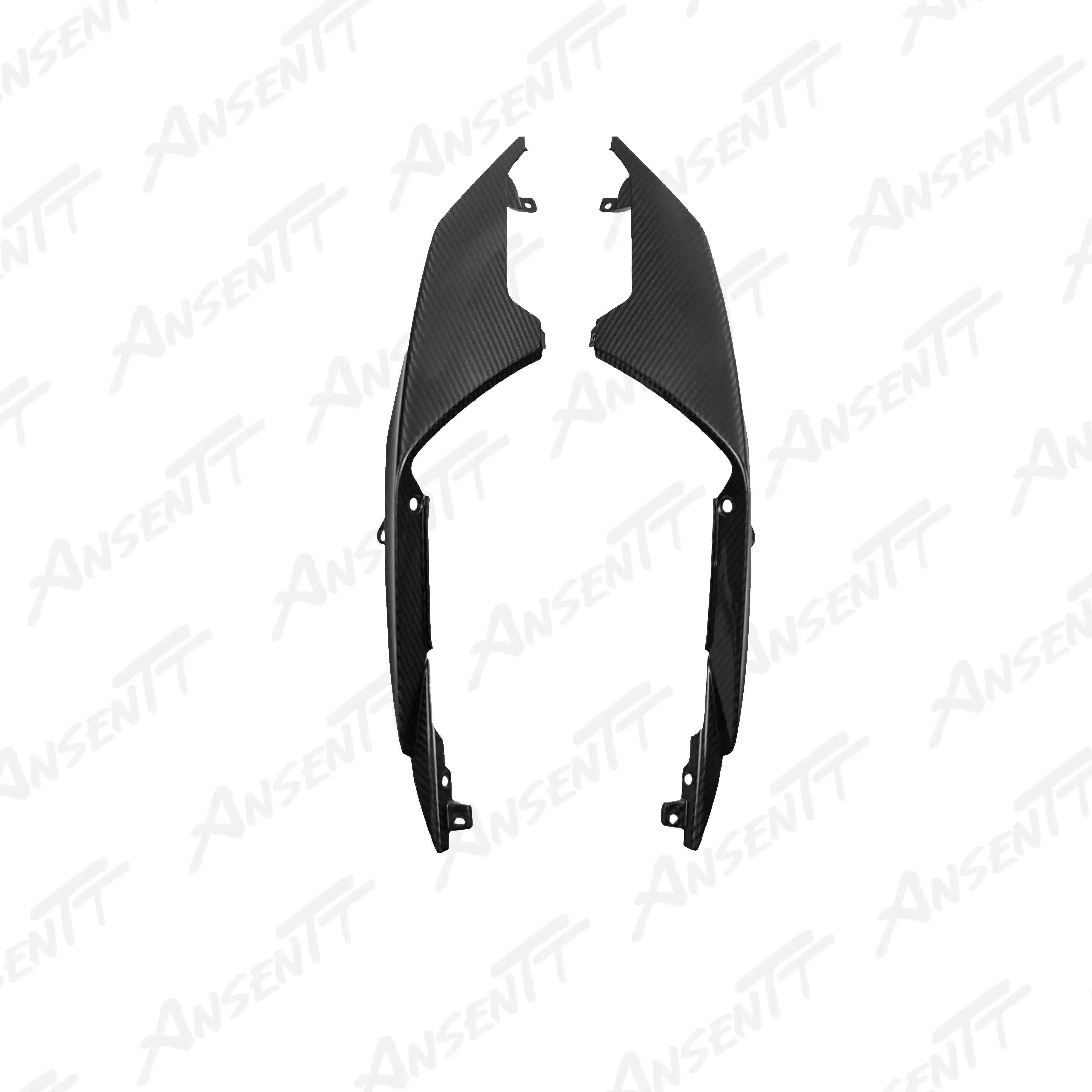 Carbon Fiber Rear Upper Tail Side Panels (Pair) for Aprilia RS660 2021-2024 - 2x2 Twill Glossy