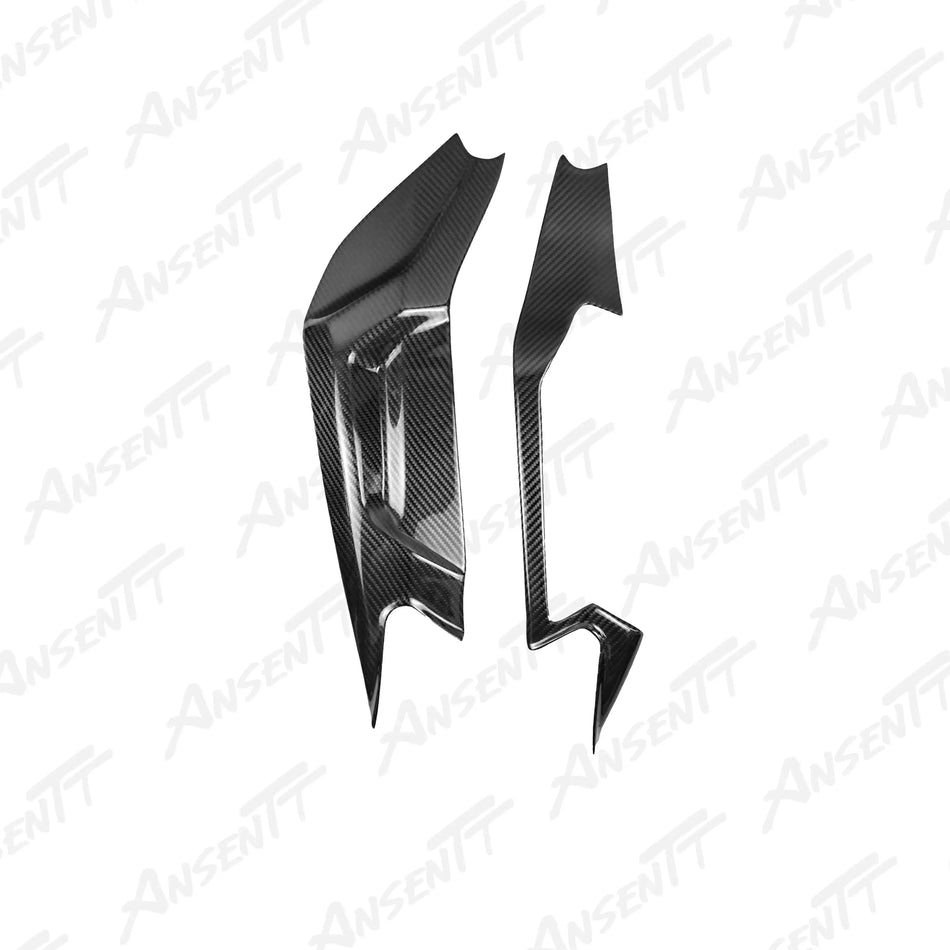 Carbon Fiber Swingarm Covers (Pair) for Aprilia RS660 2021-2024 - 2x2 Twill Glossy