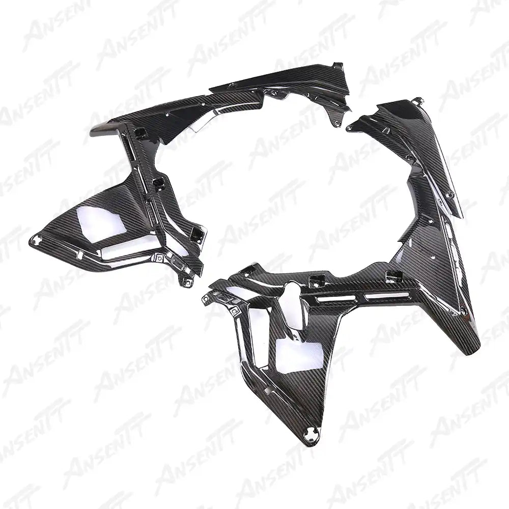 Carbon Fiber Side Infill Panels (Pair) for Aprilia RSV4 2021-2024 - 2x2 Twill Glossy