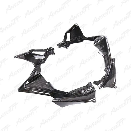 Carbon Fiber Side Infill Panels (Pair) for Aprilia RSV4 2021-2024 - 2x2 Twill Glossy