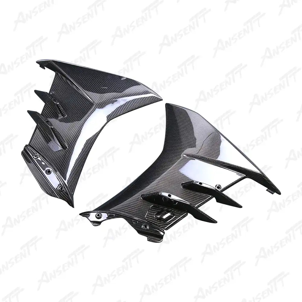 Carbon Fiber Side Fairing Panels (Pair) for Aprilia RSV4 2021-2024 - 2x2 Twill Glossy