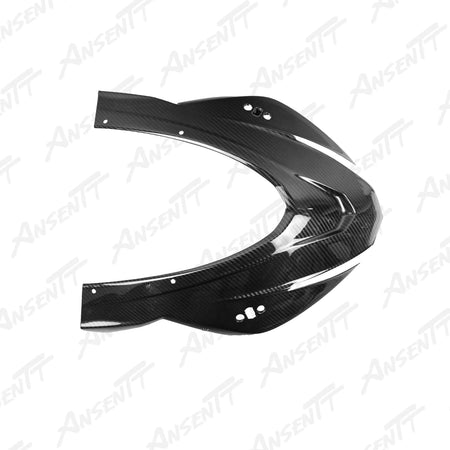 Carbon Fiber Front Upper Nose Fairing for Aprilia RSV4 2021-2024 - 2x2 Twill Glossy