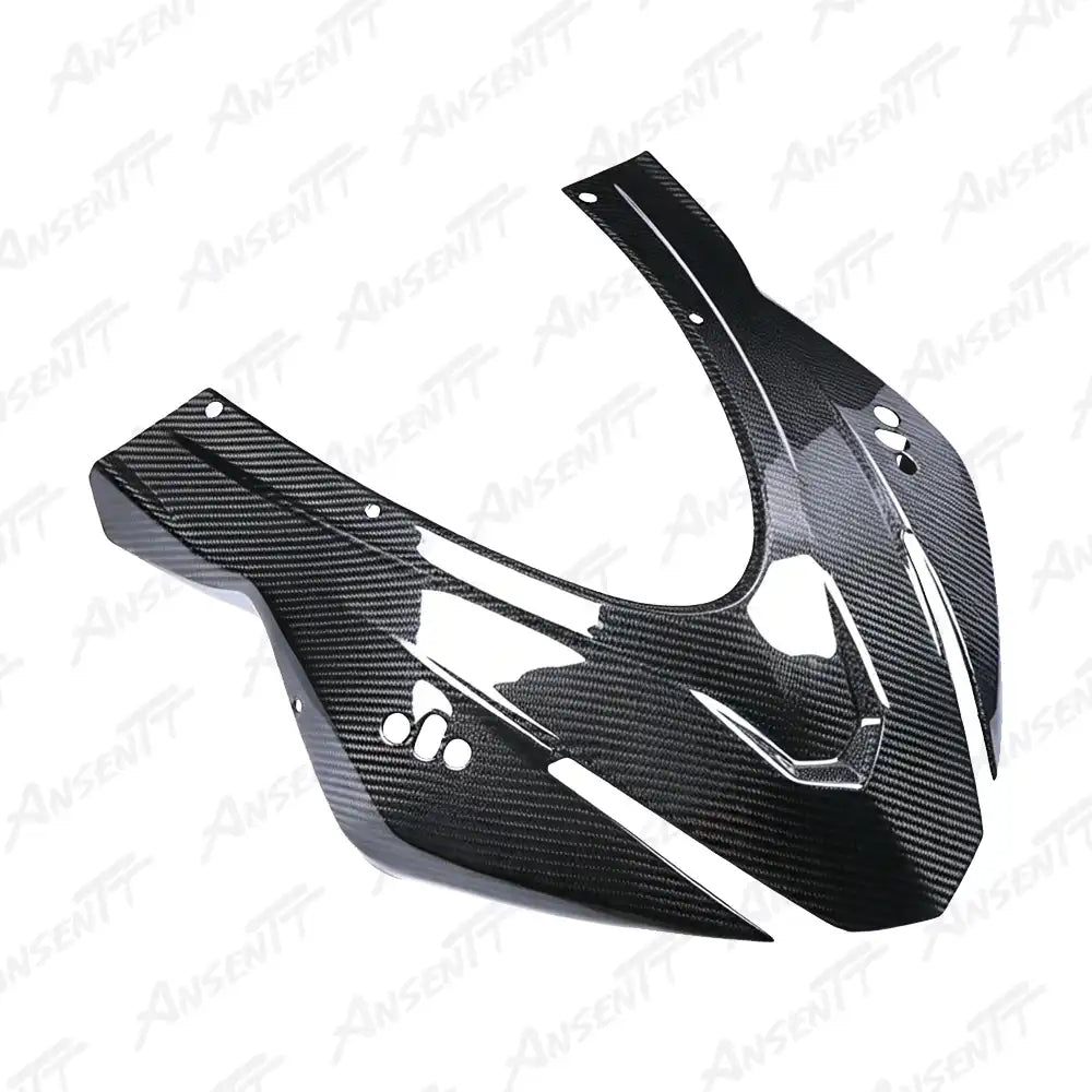 Carbon Fiber Front Upper Nose Fairing for Aprilia RSV4 2021-2024 - 2x2 Twill Glossy