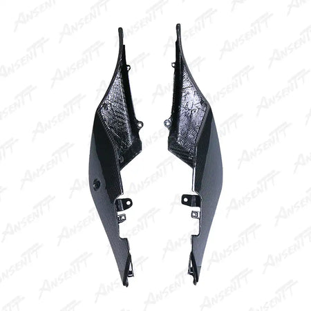 Carbon Fiber Tail Side Panels (Pair) for Aprilia RSV4 2021-2024 - 2x2 Twill Glossy