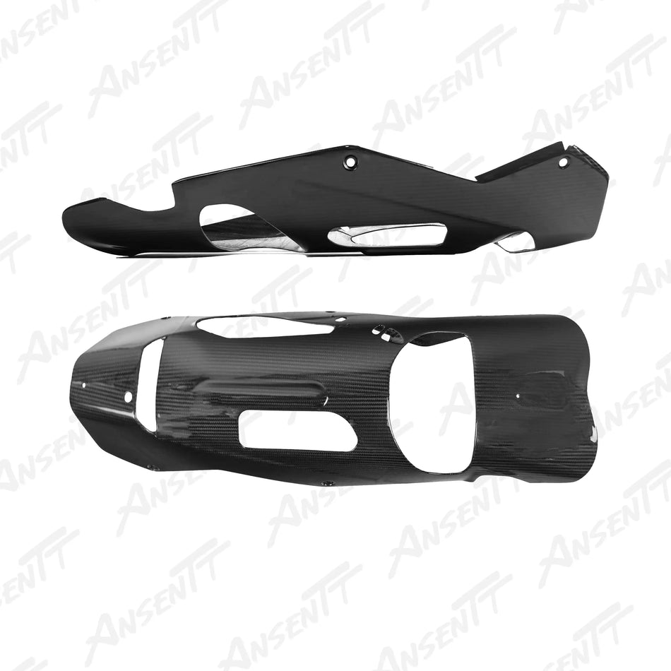 Carbon Fiber Bellypan for Aprilia RSV4 2021-2024 - 2x2 Twill Glossy