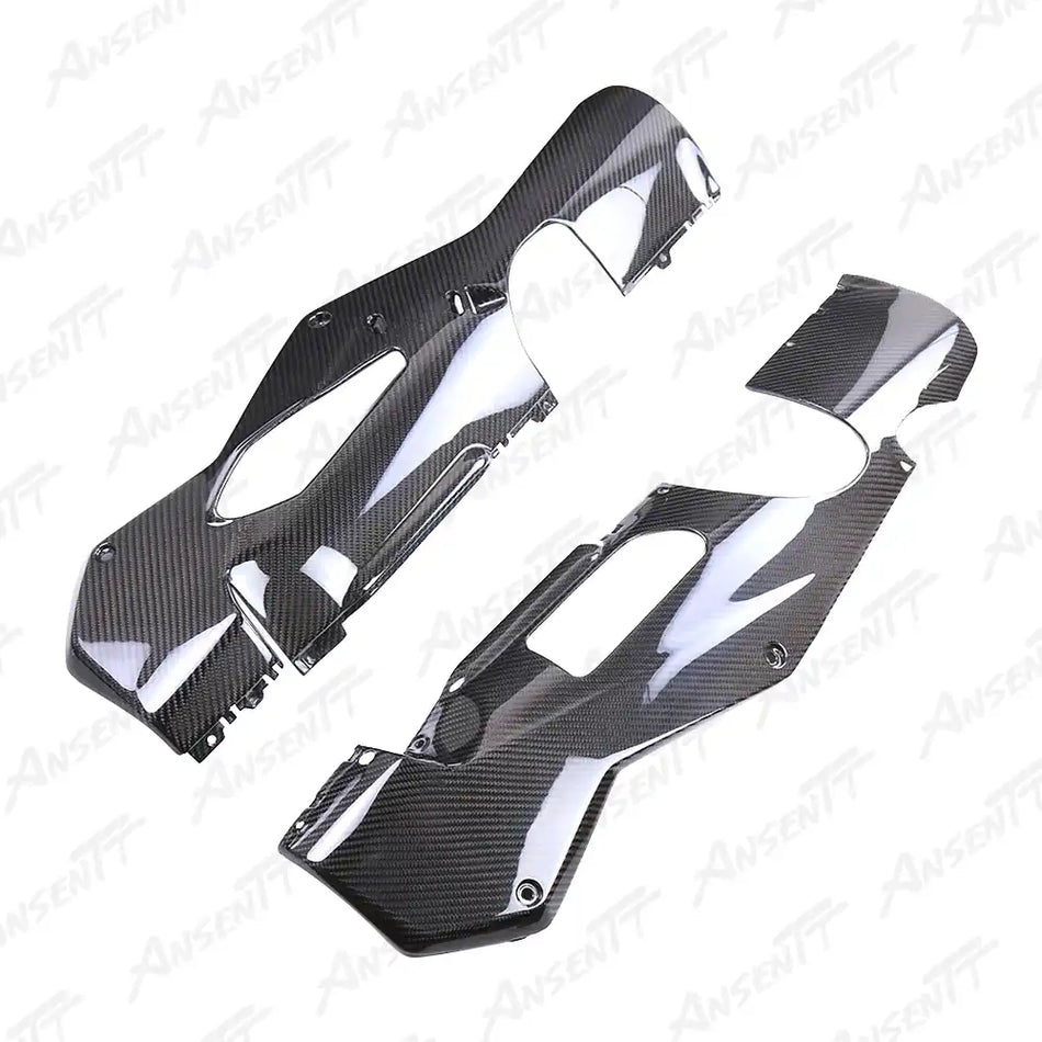 Carbon Fiber Bellypan for Aprilia RSV4 2021-2024 - 2x2 Twill Glossy