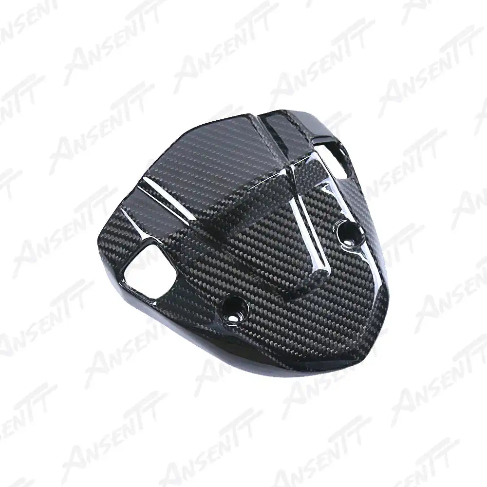 Carbon Fiber Dashboard Back Cover for Aprilia RSV4 2021-2024 - 2x2 Twill Glossy