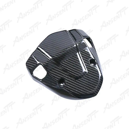Carbon Fiber Dashboard Back Cover for Aprilia RSV4 2021-2024 - 2x2 Twill Glossy