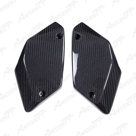Carbon Fiber Radiator Side Fairing Panels (Pair) for BMW F900XR 2019-2024 - 2x2 Twill Glossy