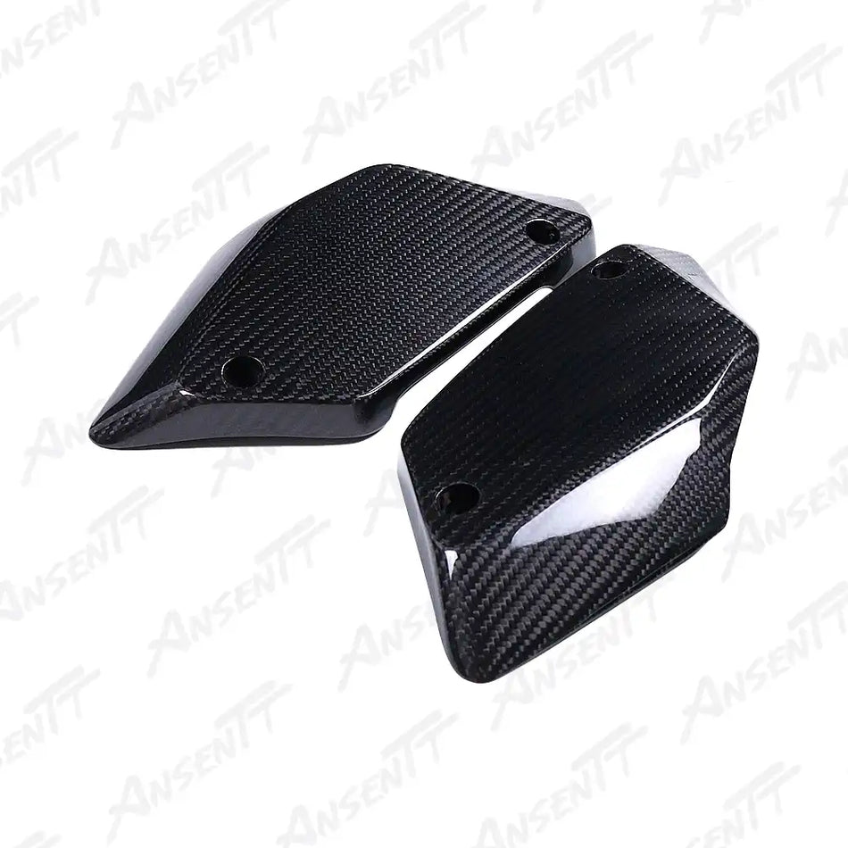 Carbon Fiber Radiator Side Fairing Panels (Pair) for BMW F900XR 2019-2024 - 2x2 Twill Glossy
