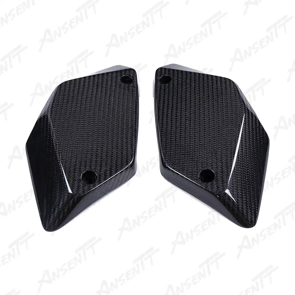 Carbon Fiber Radiator Side Fairing Panels (Pair) for BMW F900XR 2019-2024 - 2x2 Twill Glossy