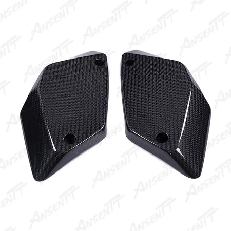 Carbon Fiber Radiator Side Fairing Panels (Pair) for BMW F900XR 2019-2024 - 2x2 Twill Glossy