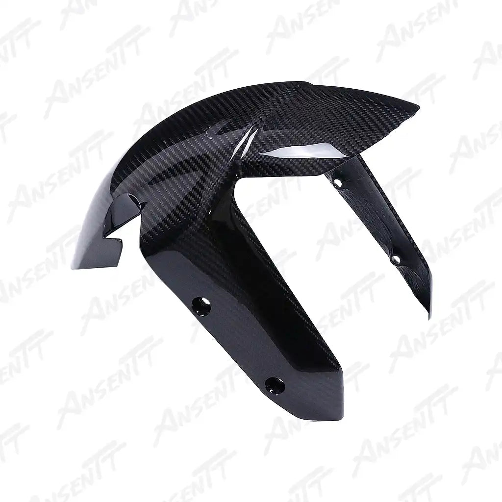 Carbon Fiber Front Fender for BMW F900XR 2019-2024 - 2x2 Twill Glossy