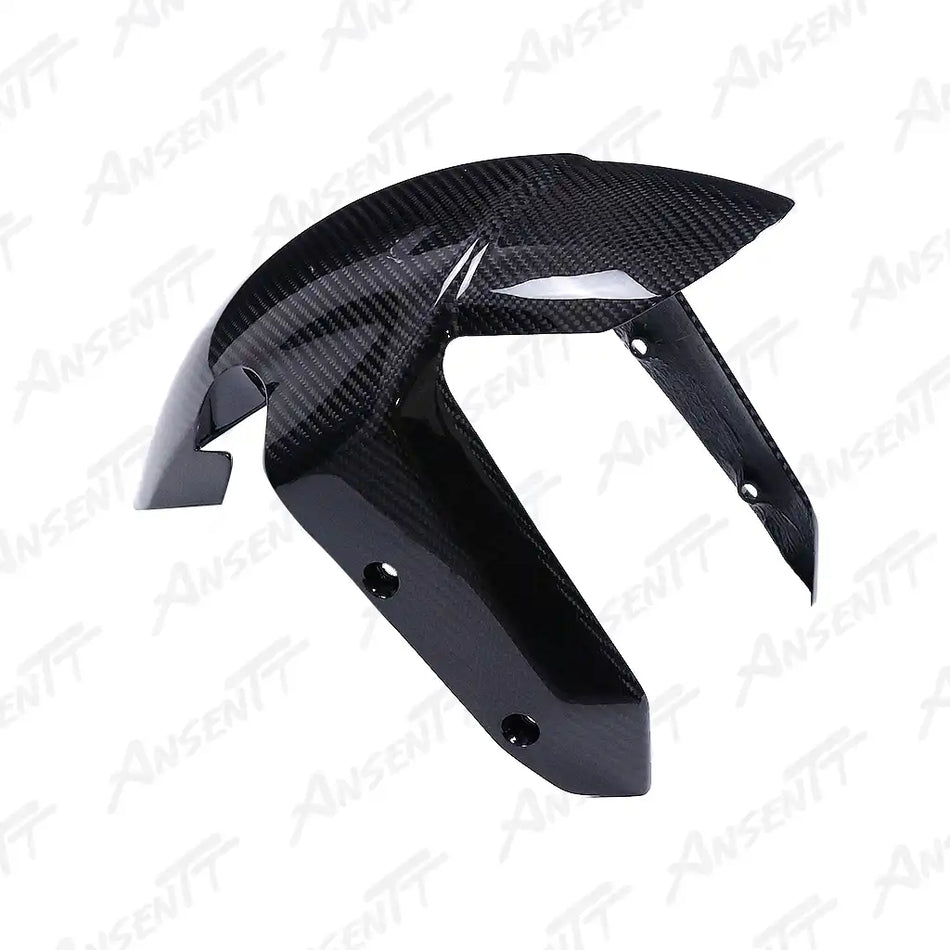 Carbon Fiber Front Fender for BMW F900XR 2019-2024 - 2x2 Twill Glossy