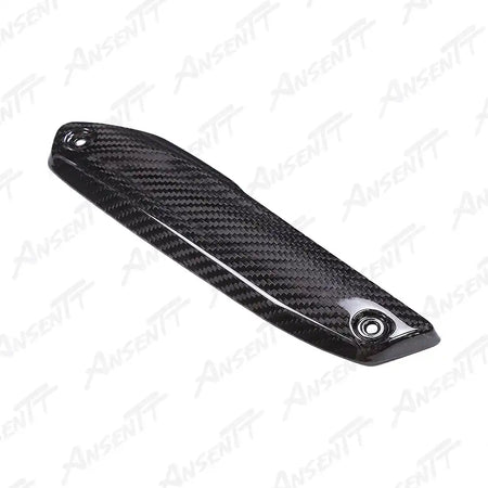 Carbon Fiber Front Exhaust Heat Shield for BMW F900XR 2019-2024 - 2x2 Twill Glossy