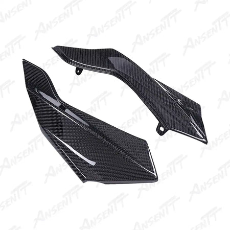 Carbon Fiber Rear Tail Side Fairings (Pair) for BMW F900XR 2019-2024 - 2x2 Twill Glossy