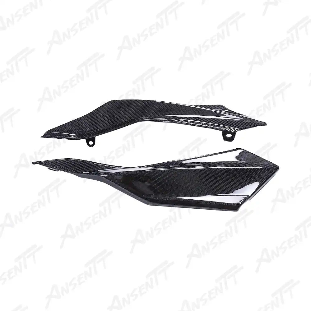 Carbon Fiber Rear Tail Side Fairings (Pair) for BMW F900XR 2019-2024 - 2x2 Twill Glossy