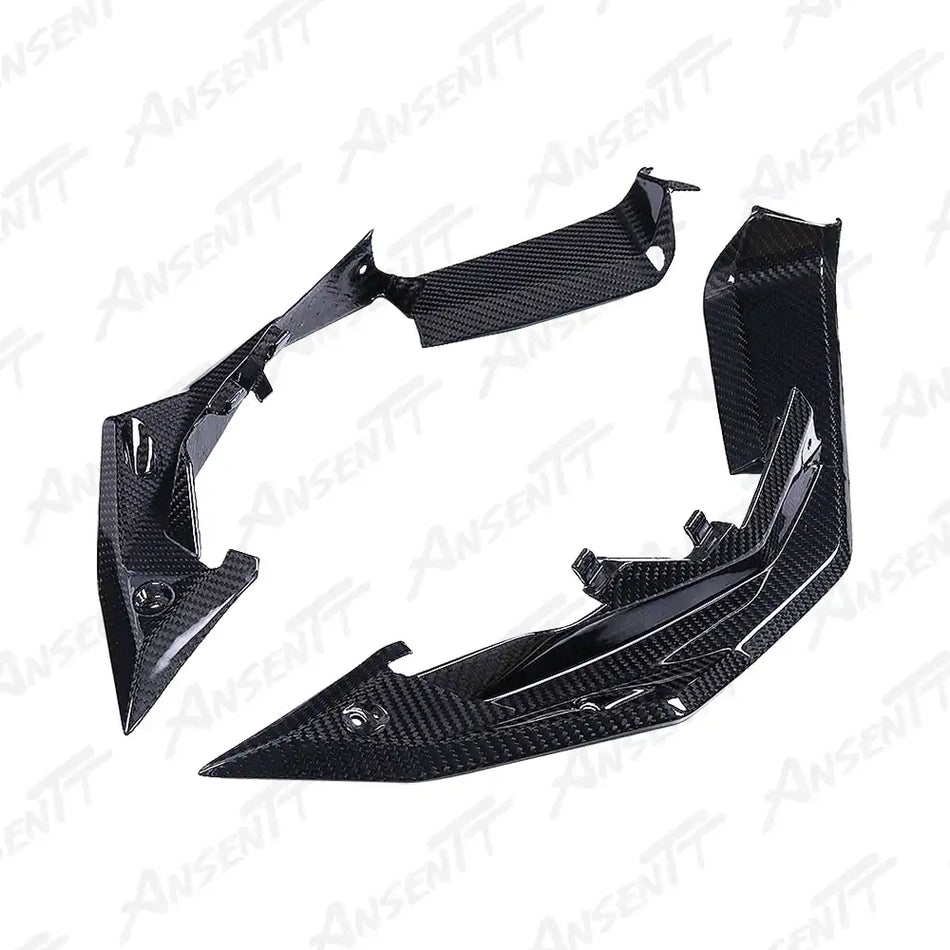 Carbon Fiber Side Fairings Inner Part (Pair) for BMW F900XR 2019-2024 - 2x2 Twill Glossy