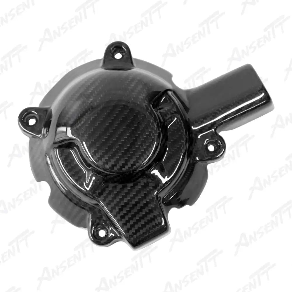 Carbon Fiber Engine Case Covers 3-Piece Set for BMW M1000RR 2021-2022 - 2x2 Twill Glossy