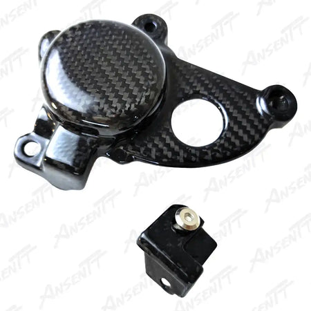 Carbon Fiber Engine Case Covers 3-Piece Set for BMW M1000RR 2021-2022 - 2x2 Twill Glossy