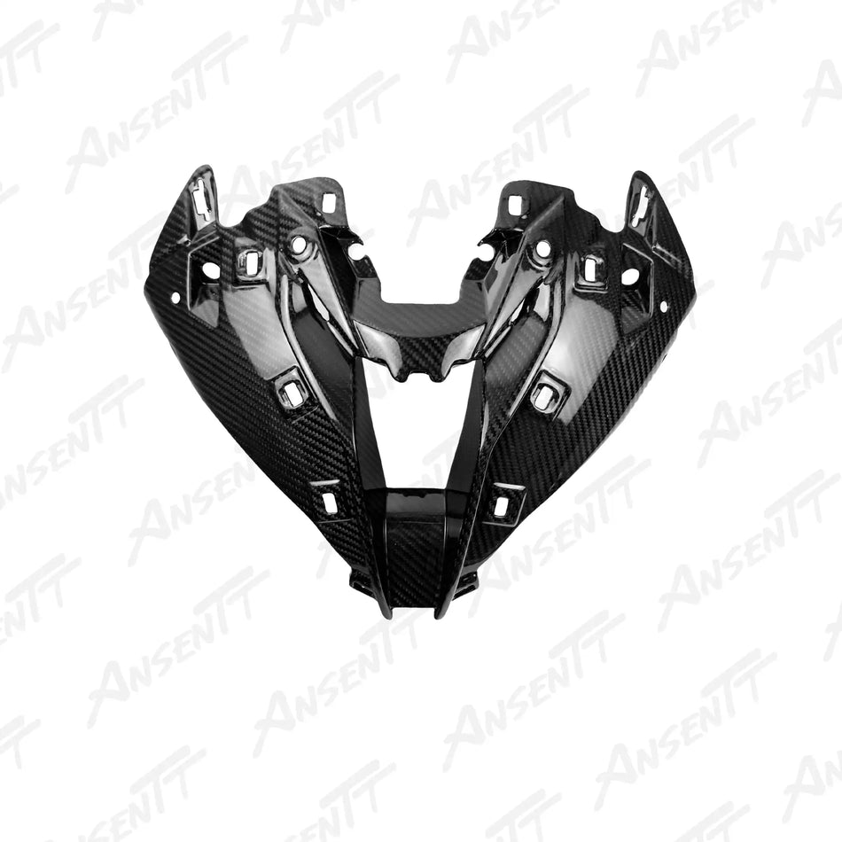 Carbon Fiber Front Air Intake Fairing for BMW S1000RR 2019-2022, 2x2 Twill Weave (Glossy)