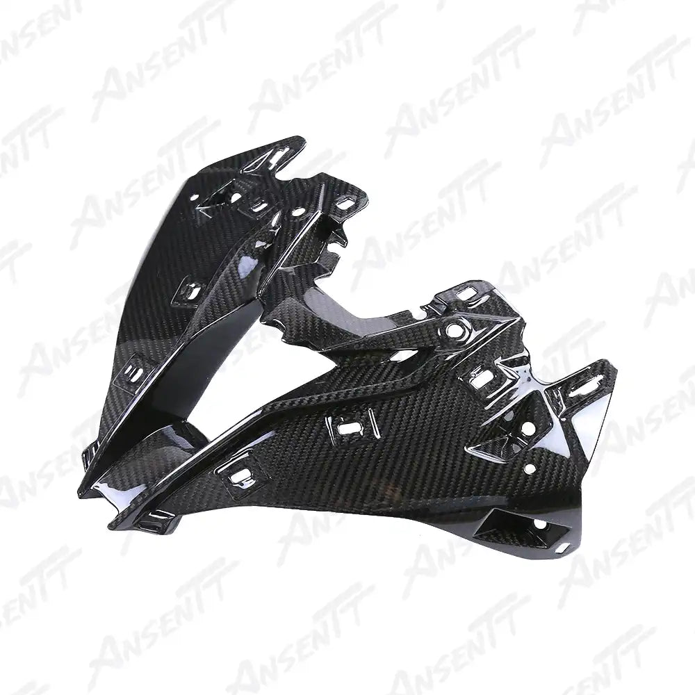 Carbon Fiber Front Air Intake Fairing for BMW S1000RR 2019-2022, 2x2 Twill Weave (Glossy)