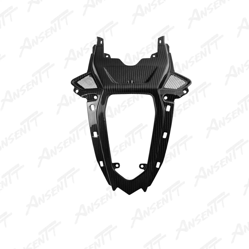 Carbon Fiber Tail Center Panel (Passenger Version) for BMW M1000RR 2021-2022 - 2x2 Twill Glossy