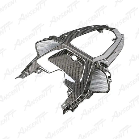 Carbon Fiber Tail Center Panel (Passenger Version) for BMW M1000RR 2021-2022 - 2x2 Twill Glossy