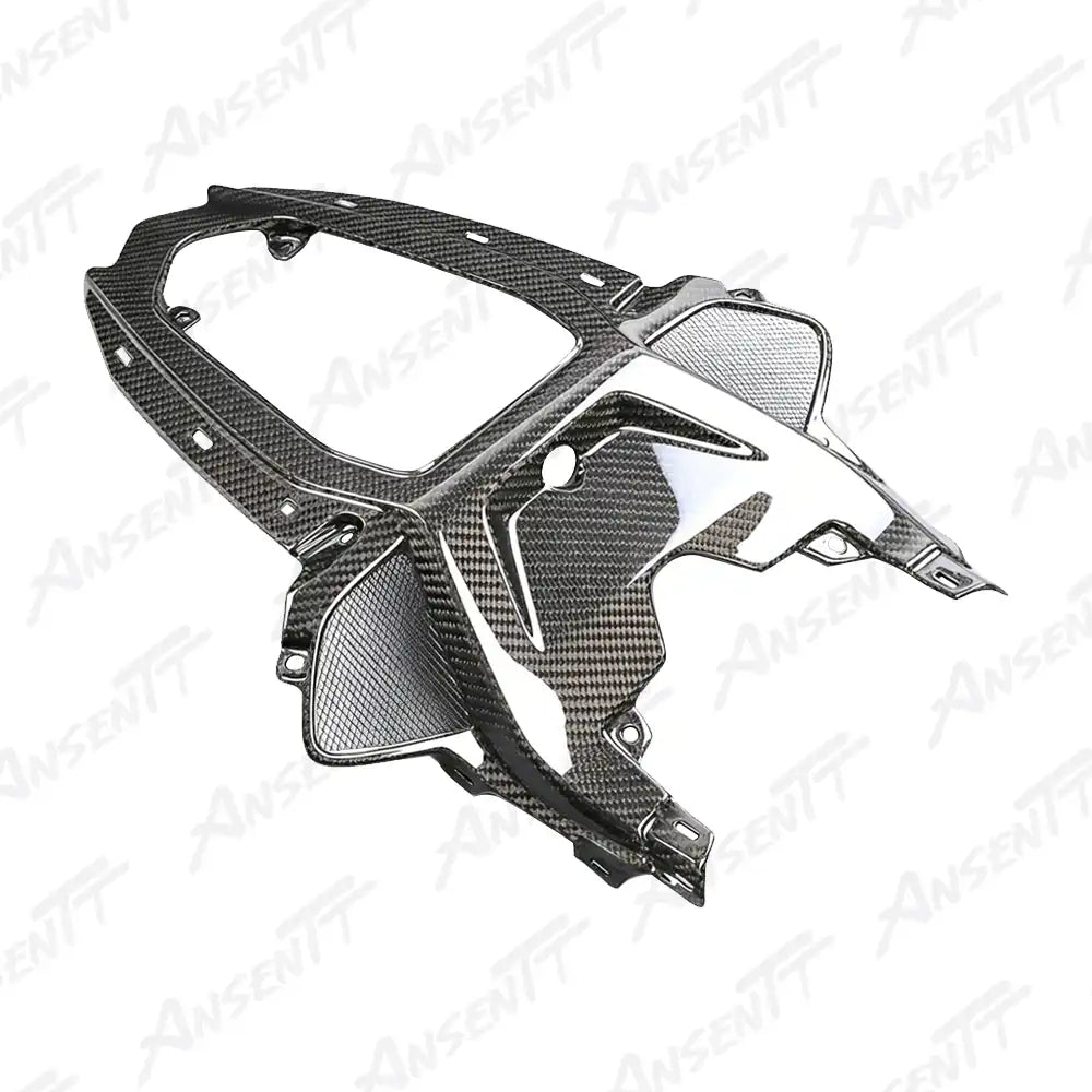 Carbon Fiber Tail Center Panel (Passenger Version) for BMW M1000RR 2021-2022 - 2x2 Twill Glossy