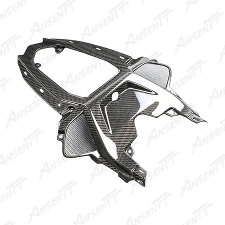 Carbon Fiber Tail Center Panel (Passenger Version) for BMW M1000RR 2021-2022 - 2x2 Twill Glossy