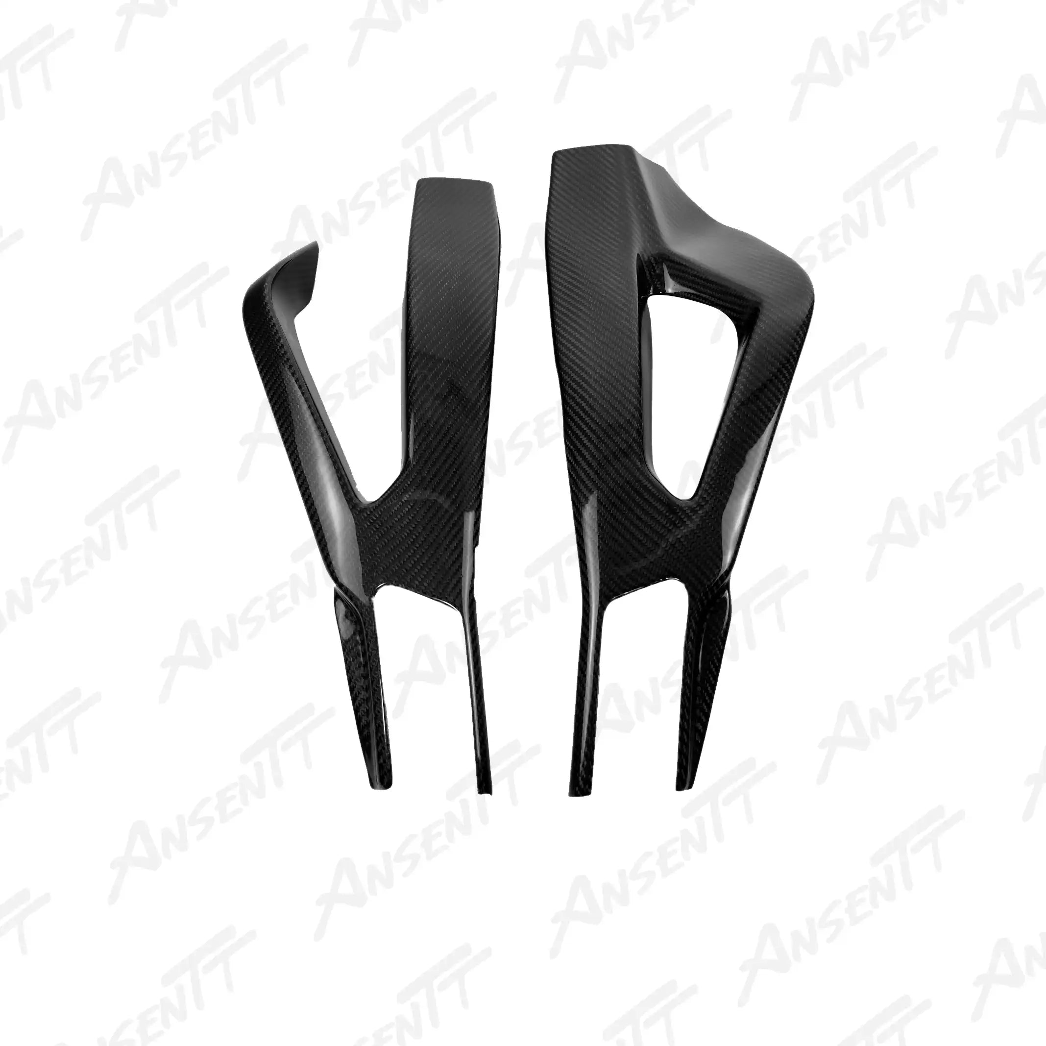 Carbon Fiber Swingarm Covers (Pair) for BMW M1000RR 2021-2022 - 2x2 Twill Glossy