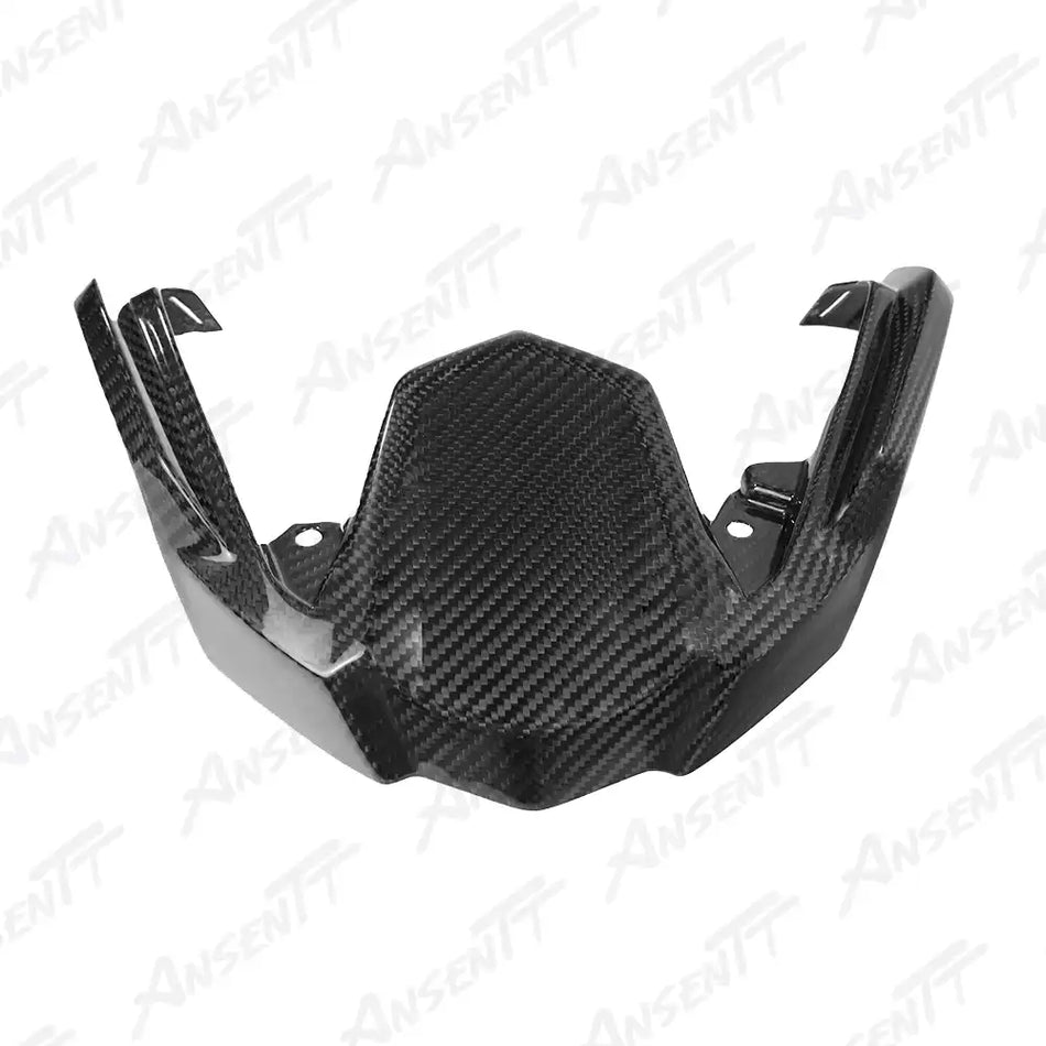 Carbon Fiber Front Beak Extension for BMW R1250GS Adventure 2019-2024 - 2x2 Twill Glossy