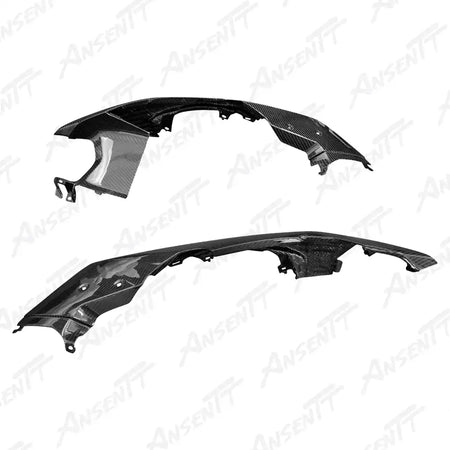 Carbon Fiber Front Beak Upper Side Panels (Pair) for BMW R1250GS Adventure 2019-2024 - 2x2 Twill Glossy